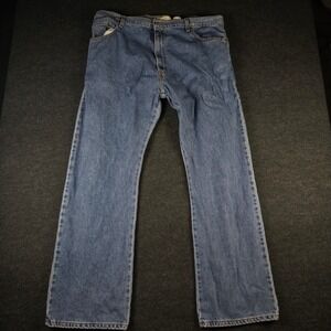 Vintage Y2K Levis 517 Bootcut Jeans Blue Denim Cotton Men's 42x32 (Fits 40x34)
